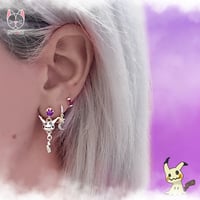 Image 2 of Mimikyu Earrings