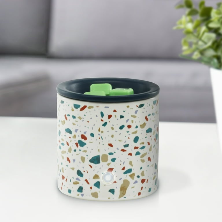 Rose Gold & Grey Ceramic Electric Wax Melter & Warmer  Simple Scents –  Simple Scents by Simpleness Collection