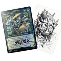 MTG ARTIST PROOF CUSTOM SKETCH CARDS - INGA & ESIKA