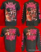 Image of Officially Licensed Agonal Breathing "Pure Agony" Cover Art Short And Long Sleeves Shirts