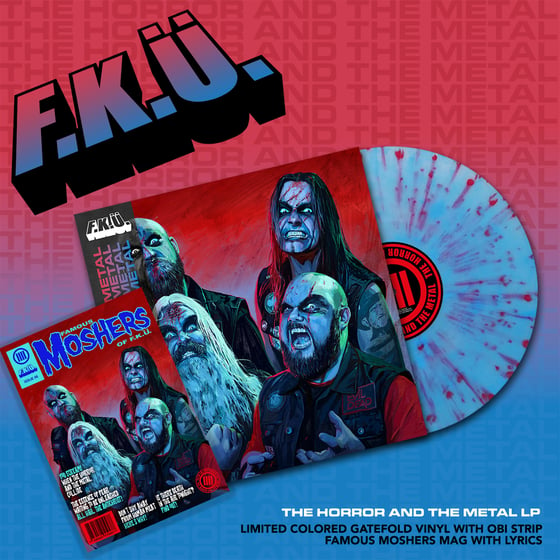 Image of F.K.Ü. - The Horror And The Metal LP