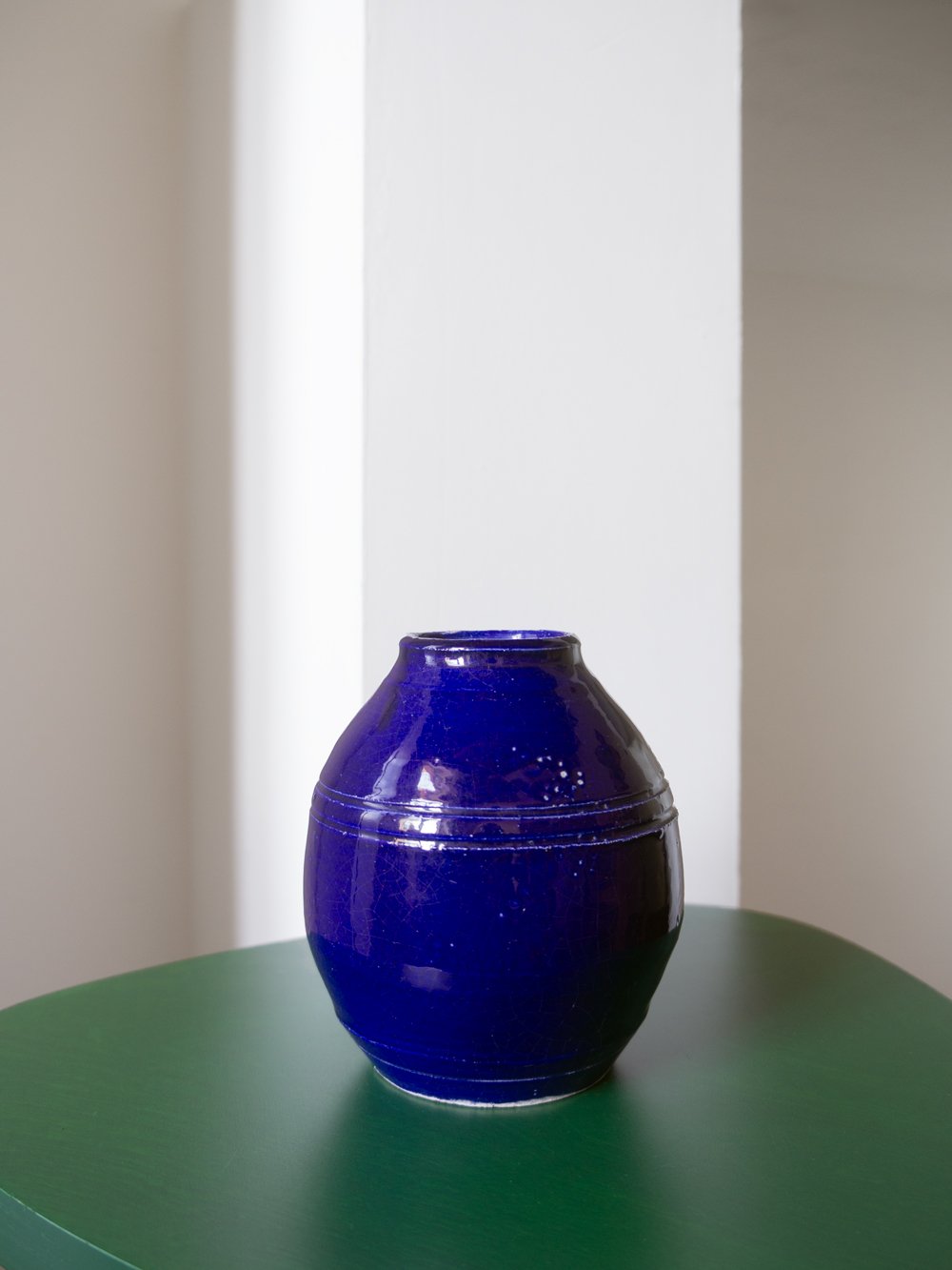 Image of blue vase