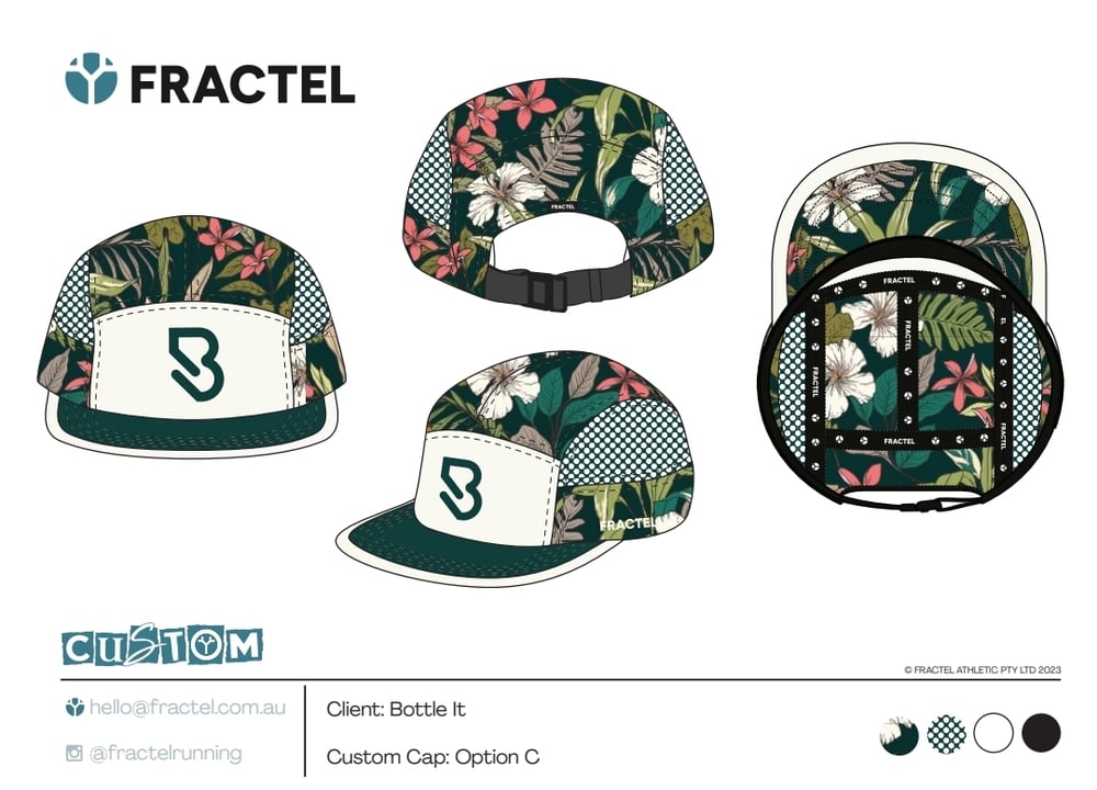 FULL FLORAL FRACTEL 