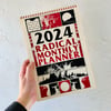 2024 radical wall calendar!