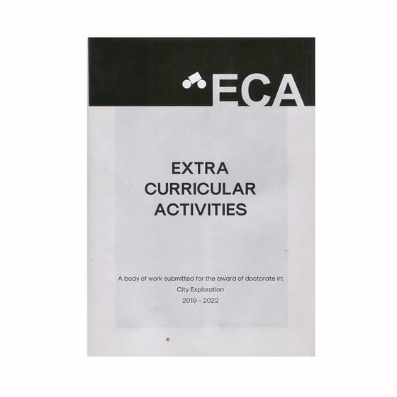Image of Extra Curricular Activities Zine - Tim Evans