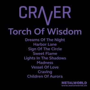 Image of CRAVER - Torch Of Wisdom (CD)