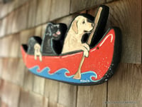 Image 2 of Camp Canoe Folk Art