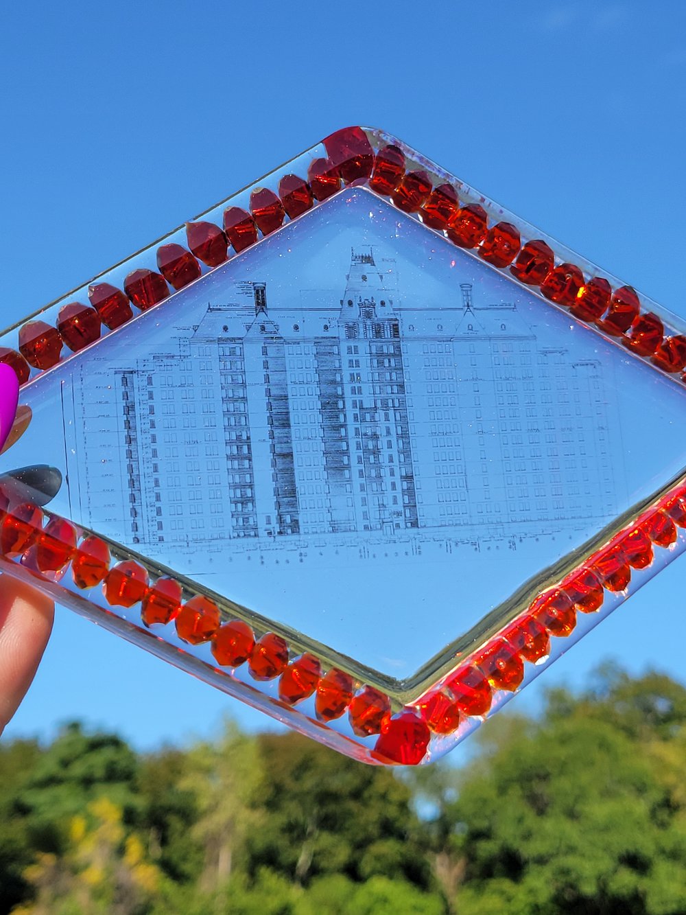 Image of Building 102 Blueprint Tray 