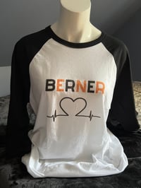 Berner Heart Beat Baseball 3/4 Sleeve T-shirt