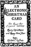 AN ELECTRIC CHRISTMAS CARD 