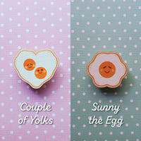 Image 1 of Egg Wooden Pins