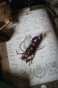 Image 1 of Witches Crystal Wand Talisman