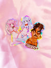 Tres Leches Holographic Set of Three Stickers 