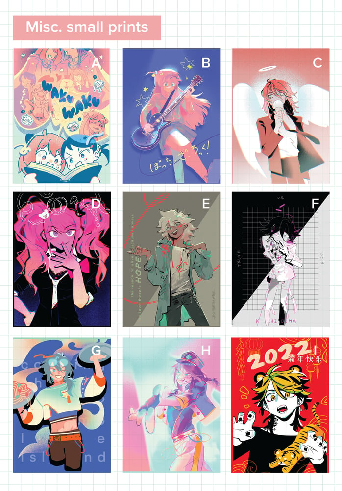 Image of [PREORDER & IN-STOCK] MISC Small prints