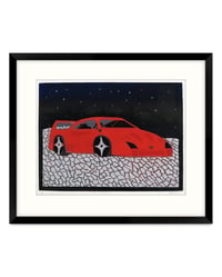 Image 1 of Poppy Williams 'Ferrari' - Original artwork