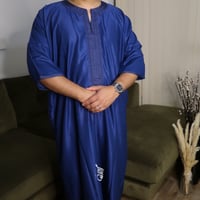 Image 3 of Azraq Maliki Moroccan Thobe