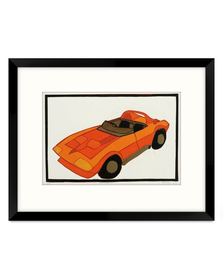 Image of Poppy Williams 'Corvette' - Original artwork