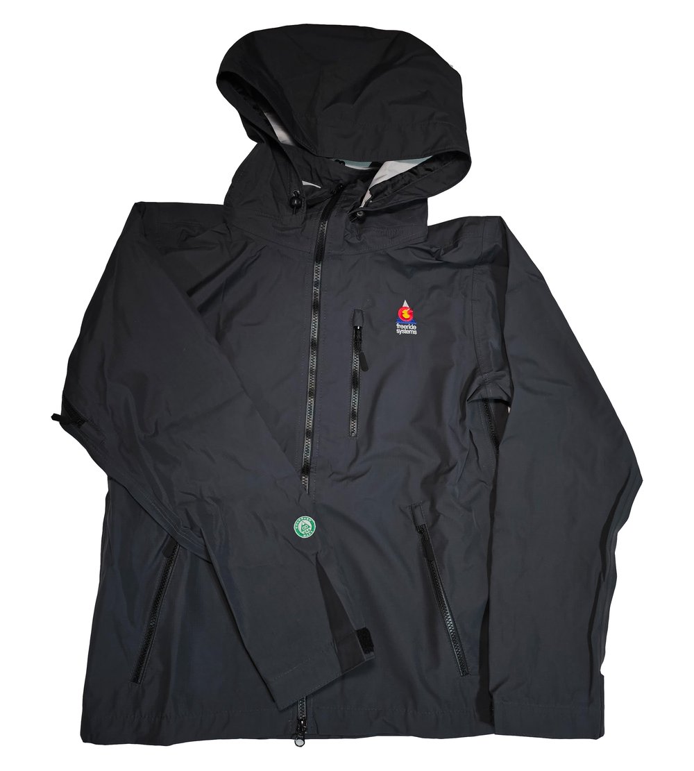 Image of Antero II Plus Hardshell Polartec Neoshell Jacket Made in Colorado Gridded Charcoal LTE