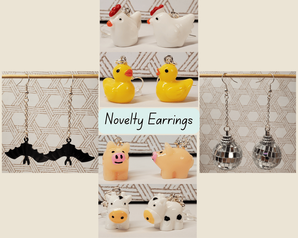Image of Novelty Earrings