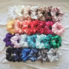  Satin scrunchies // 28 colors // 4 sizes