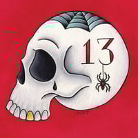 Image 3 of Tattoo Skull Art Print