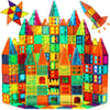 FNJO Magnetic Tiles, 110PCS Magnet Building Set, Magnetic Building Blocks