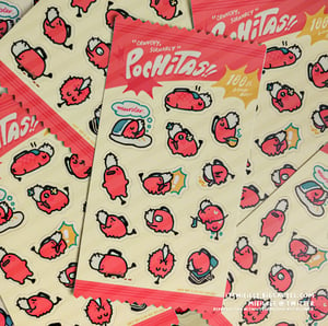 Image of [CSM] Pochitas Vinyl Sticker Sheet