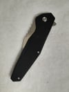 Folding Tactical Knife 420B Steel G10 Handle with Pocket Clip