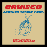 Image 4 of BRUISED Font