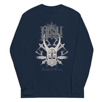 Image 3 of ABSU - CNIHTHAD Ó TANISTRY - LONG SLEEVE T-SHIRT (BLACK, BLUE, MILITARY GREEN)
