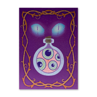 Image 1 of Sparkly Eyeball Potion Print