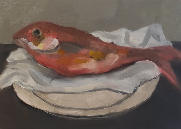 Image of Nature morte au poisson