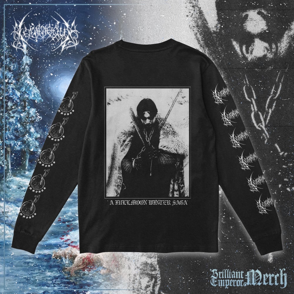 Kommodus "Wreath of Bleeding Snowfall" Long-sleeve