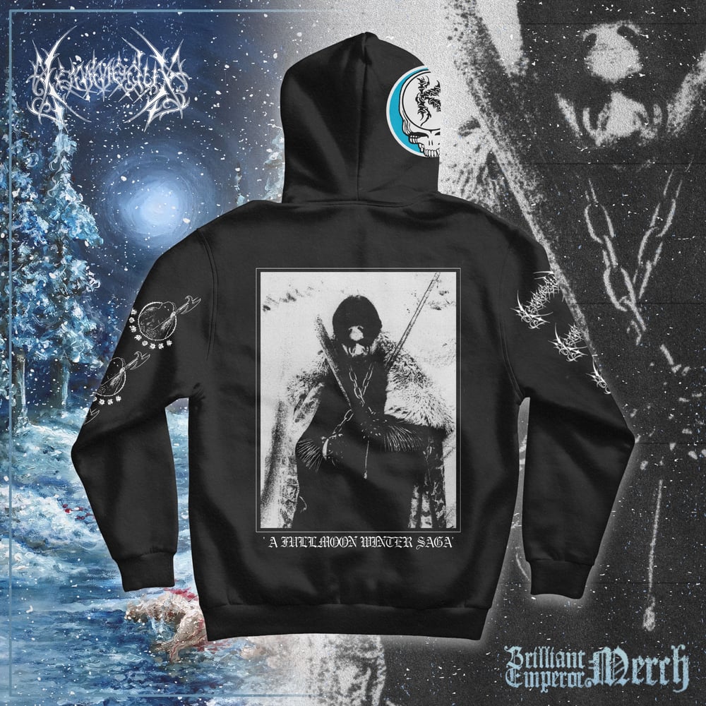 Kommodus "Wreath of Bleeding Snowfall" Hoodie