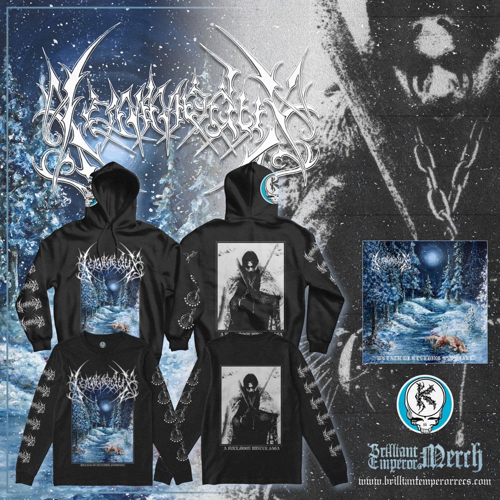 Kommodus "Wreath of Bleeding Snowfall" Hoodie
