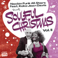 Image 1 of Nación Funk All-Stars Feat. Koko-Jean Davis "Soulful Christmas Vol II" 7"