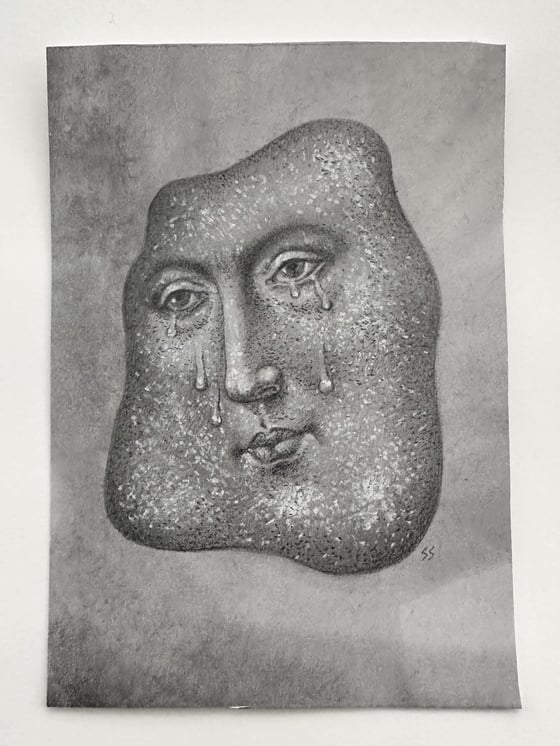 Image of Face Rock, Textured ORIGINAL
