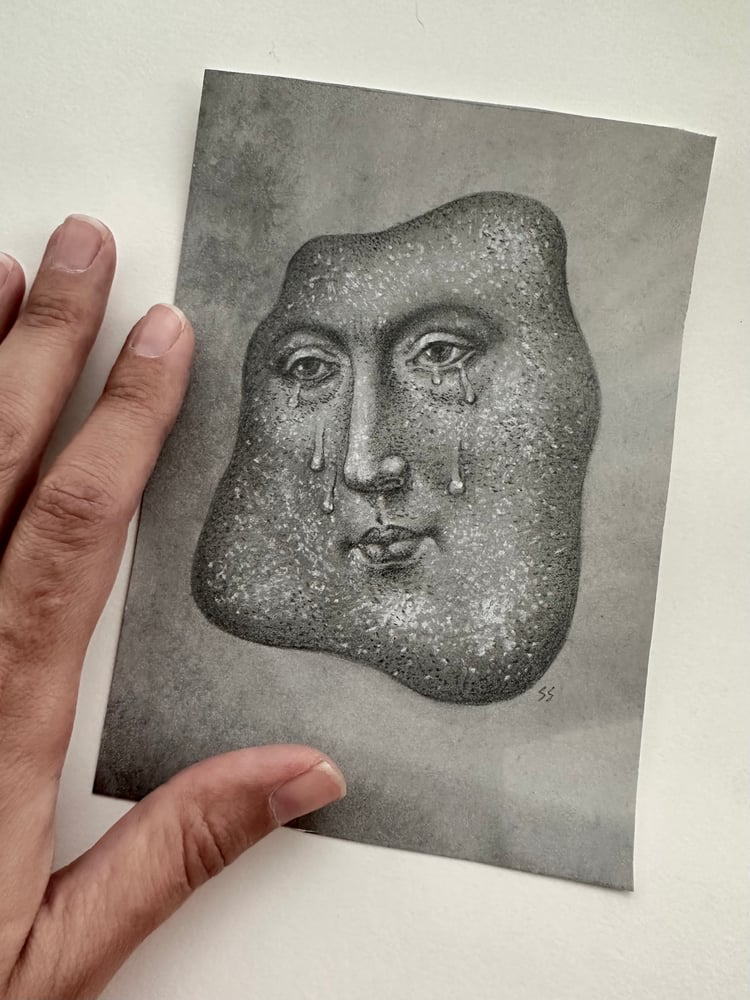 Image of Face Rock, Textured ORIGINAL