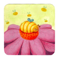 Image 2 of Sleepy bee print