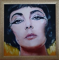 'Liz' Oil on canvas board framed