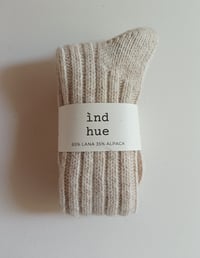 NORDIC LONG SOCKS _ ALPACA AND WOOL _ MELANGE