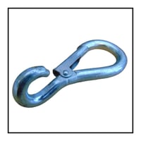 Image 2 of Spring Hook Plated, connector for chains and rope