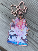 Image 4 of Double sided Rainbow Magical girl Acrylic charms