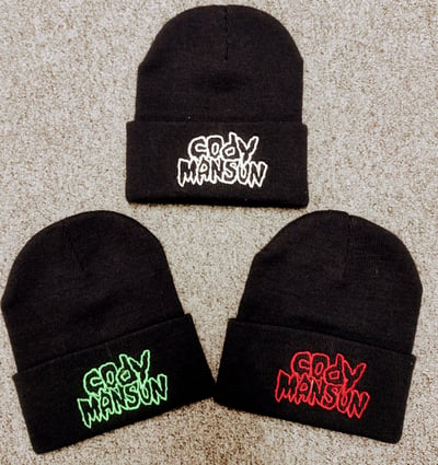 Image of CODY MANSON: CODY MANSON BEANIES MULTIPLE COLORS AND STYLES