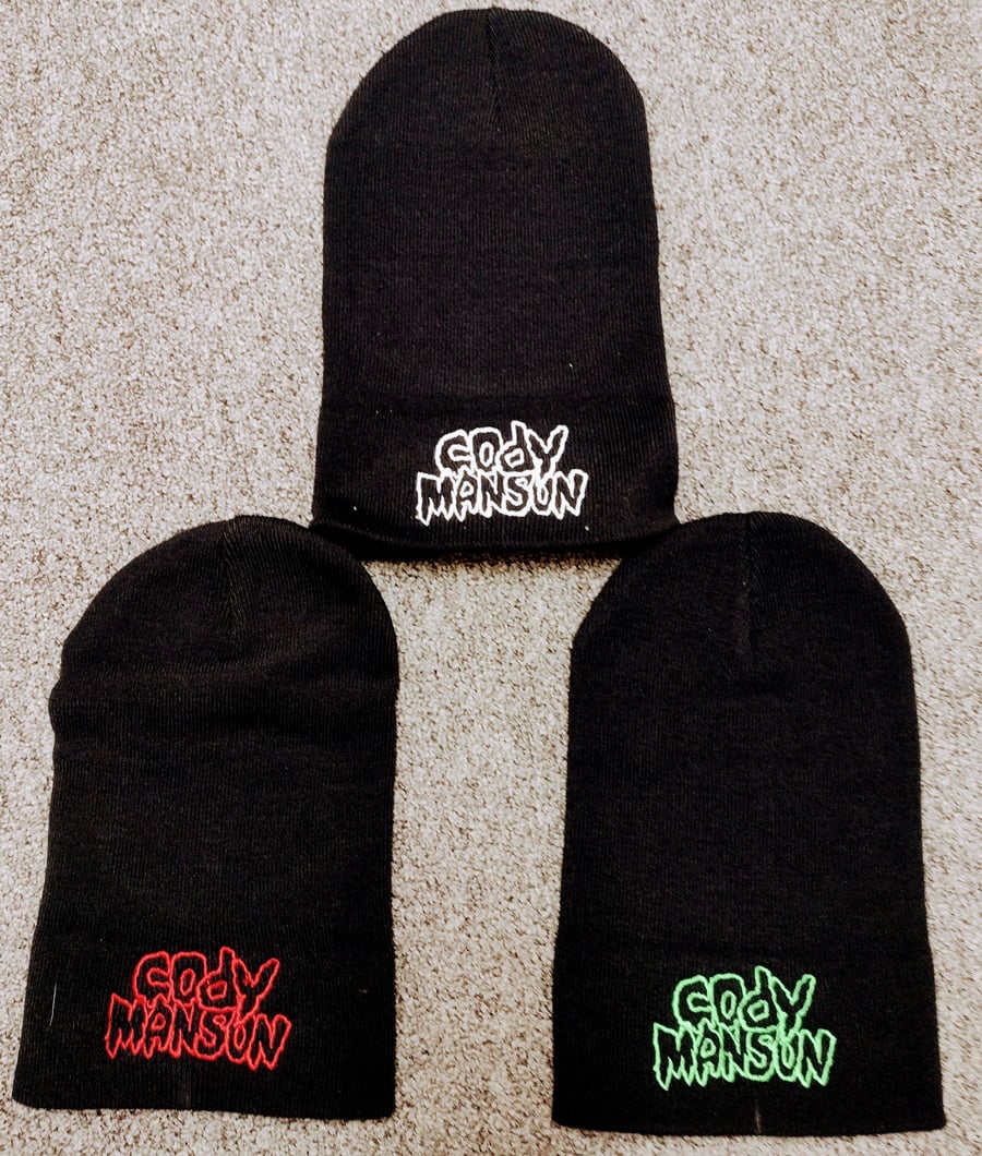 Image of CODY MANSON: CODY MANSON BEANIES MULTIPLE COLORS AND STYLES