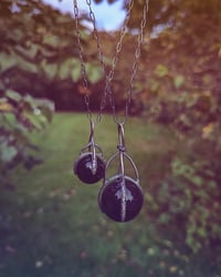 Image 4 of Axis Mundi obsidian necklaces
