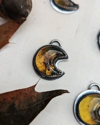 Image 4 of Mini amber moon necklace