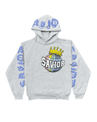 SAVIOR WORLD RUNNER HOODIE - HEATHER