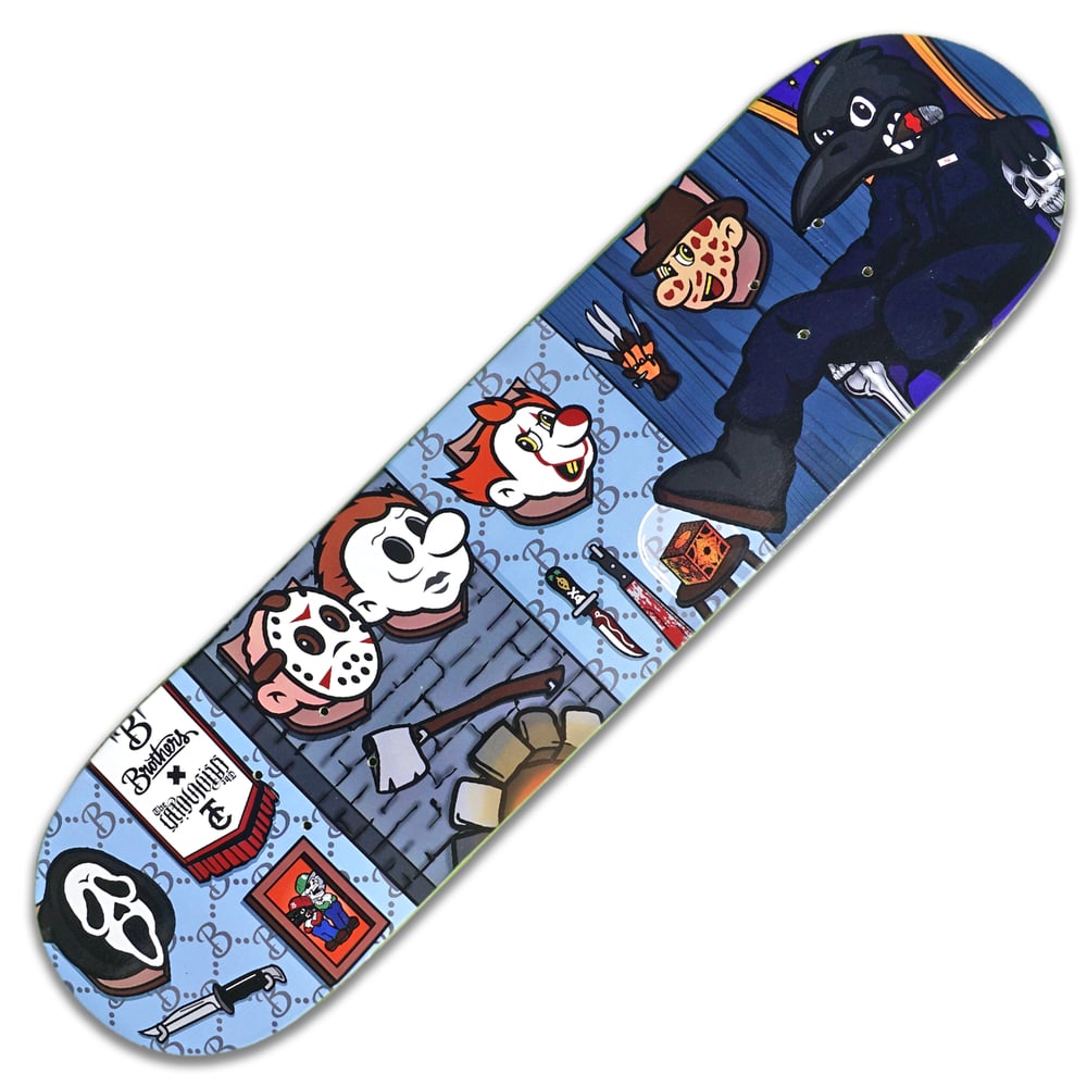 Brothers X The Capologists Jefferson George Trophy Room Skate Deck
