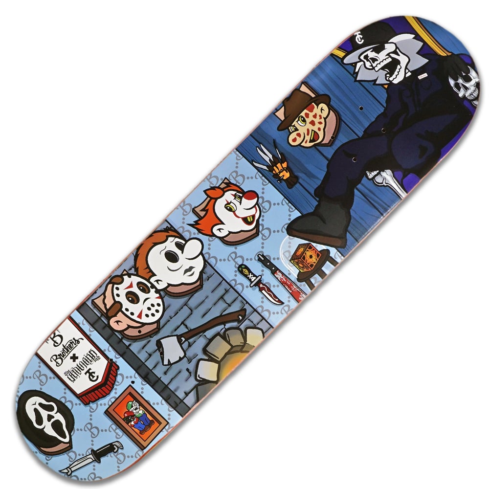 Brothers X The Capologists Cappy Torva Trophy Room Skate Deck